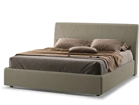 Letto con testiera Lotus di Moretti Compact Giorno Notte