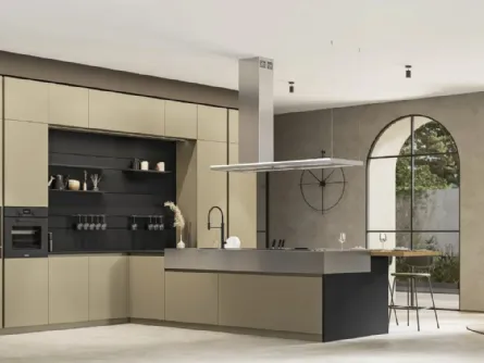 Cucina Moderna con penisola Loft 2|2 08 di Arrex